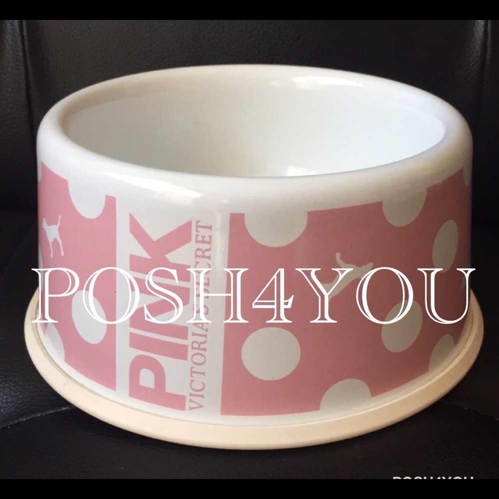 NWT RARE PINK VS DOG BOWL